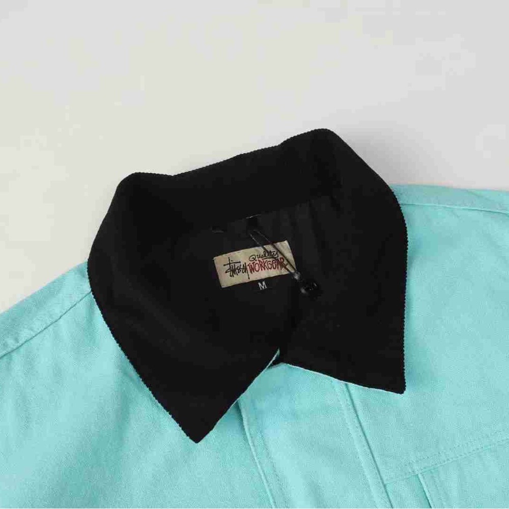 Stussy Aqua and Black Blazer - Picture 3 of 7